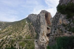 SIA Door Supervisor Course - Dramatic rock formations and lush vegetation at El Caminito del Rey, Málaga.