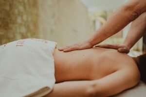 Specialist Massage Certification - A soothing massage therapy session in a tranquil spa setting focusing on relaxation and wellness.